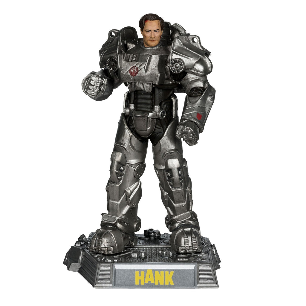 Imagen del producto Fallout Movie Maniacs figura de acción Hank Maclean (Temporada 2) (Red Platinum Edition) 17 cm