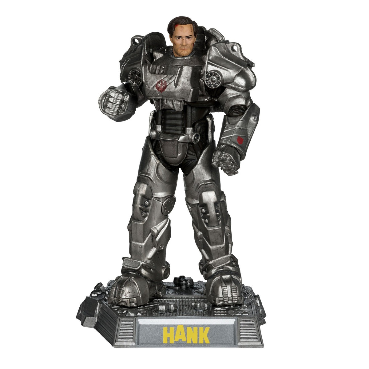 Imagen del producto Fallout Movie Maniacs figura de acción Hank Maclean (Temporada 2) (Red Platinum Edition) 17 cm