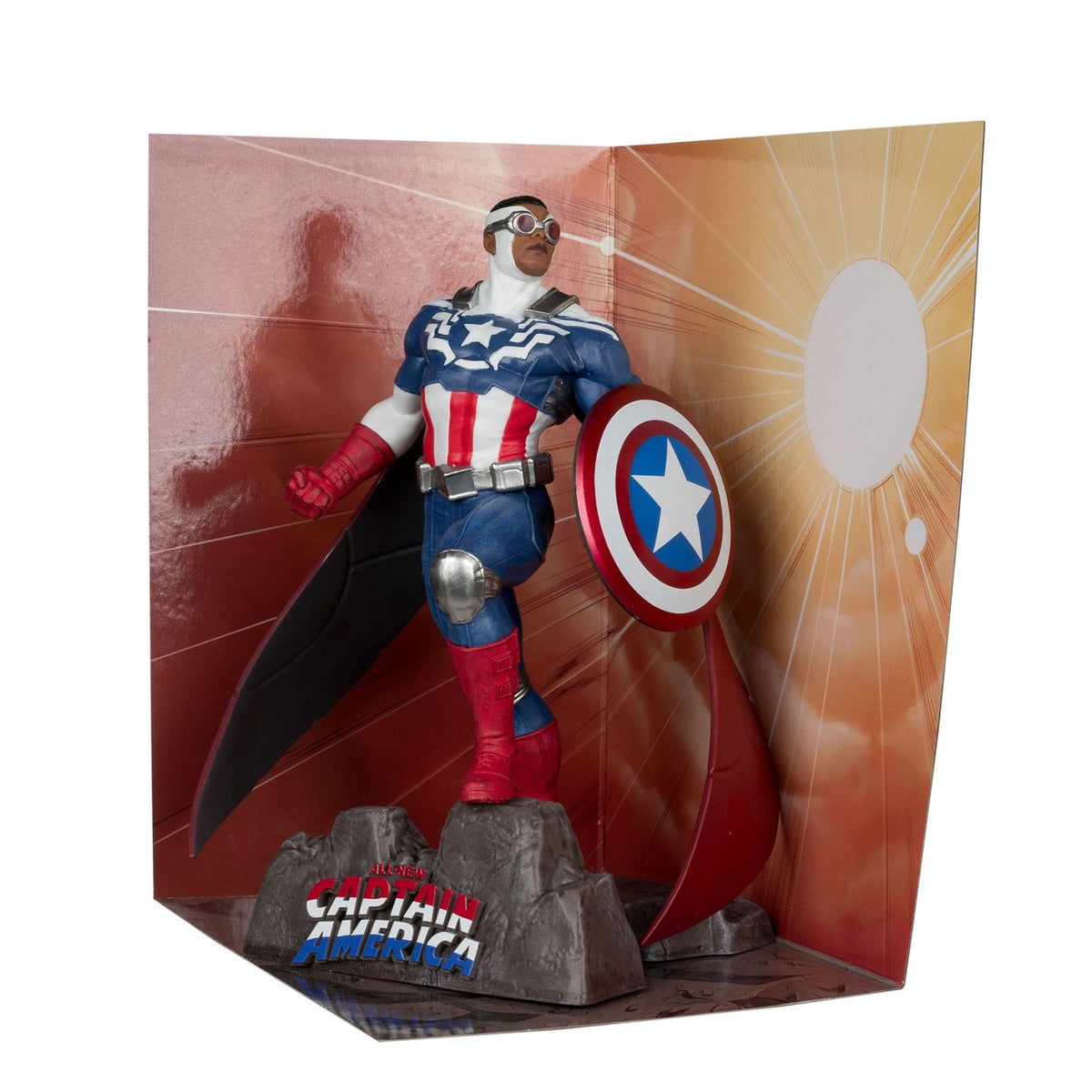 Imagen del producto Marvel Collection Figura PVC 1/10 Captain America (All-New Captain America #1) 17 cm