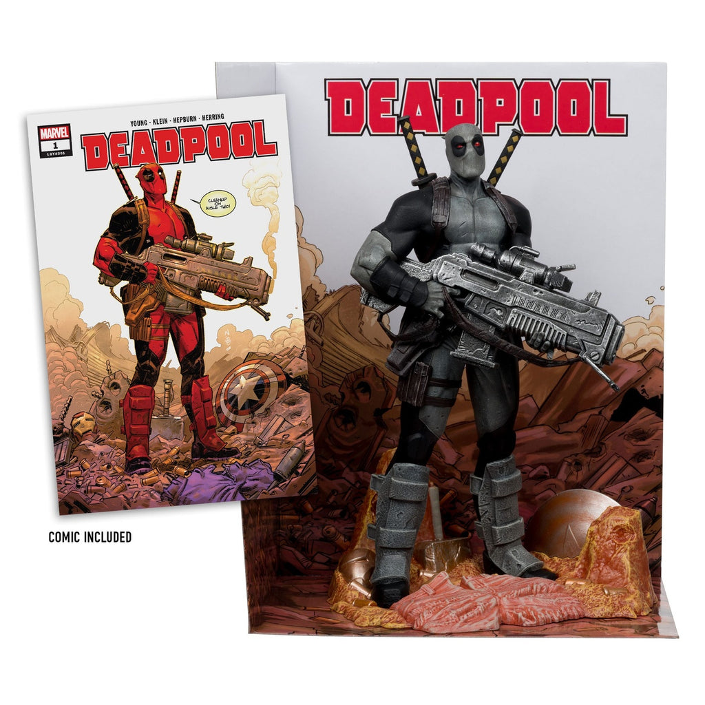 Imagen del producto Marvel Collection Estatua PVC 1/6 Deadpool (Deadpool nº 1) (Grey Suit Chase) 27 cm