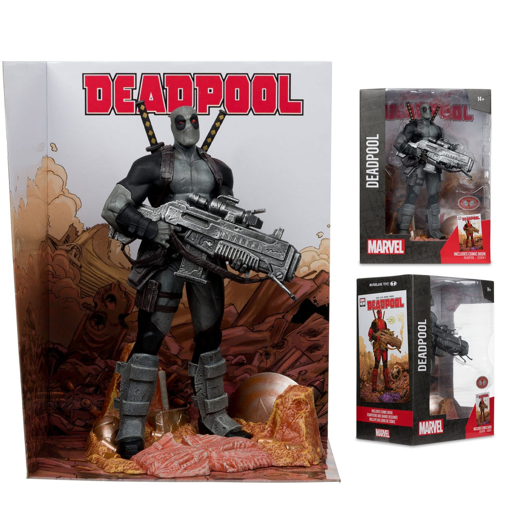 Imagen del producto Marvel Collection Estatua PVC 1/6 Deadpool (Deadpool nº 1) (Grey Suit Chase) 27 cm