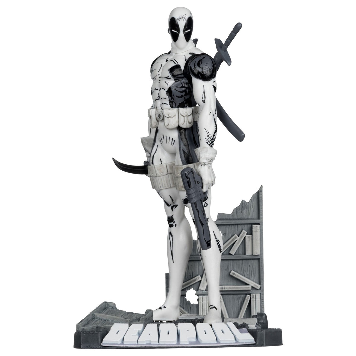 Imagen del producto Marvel Collection Estatua PVC 1/10 Deadpool (The New Mutants #98) (Line Art) (Gold Label) 17 cm