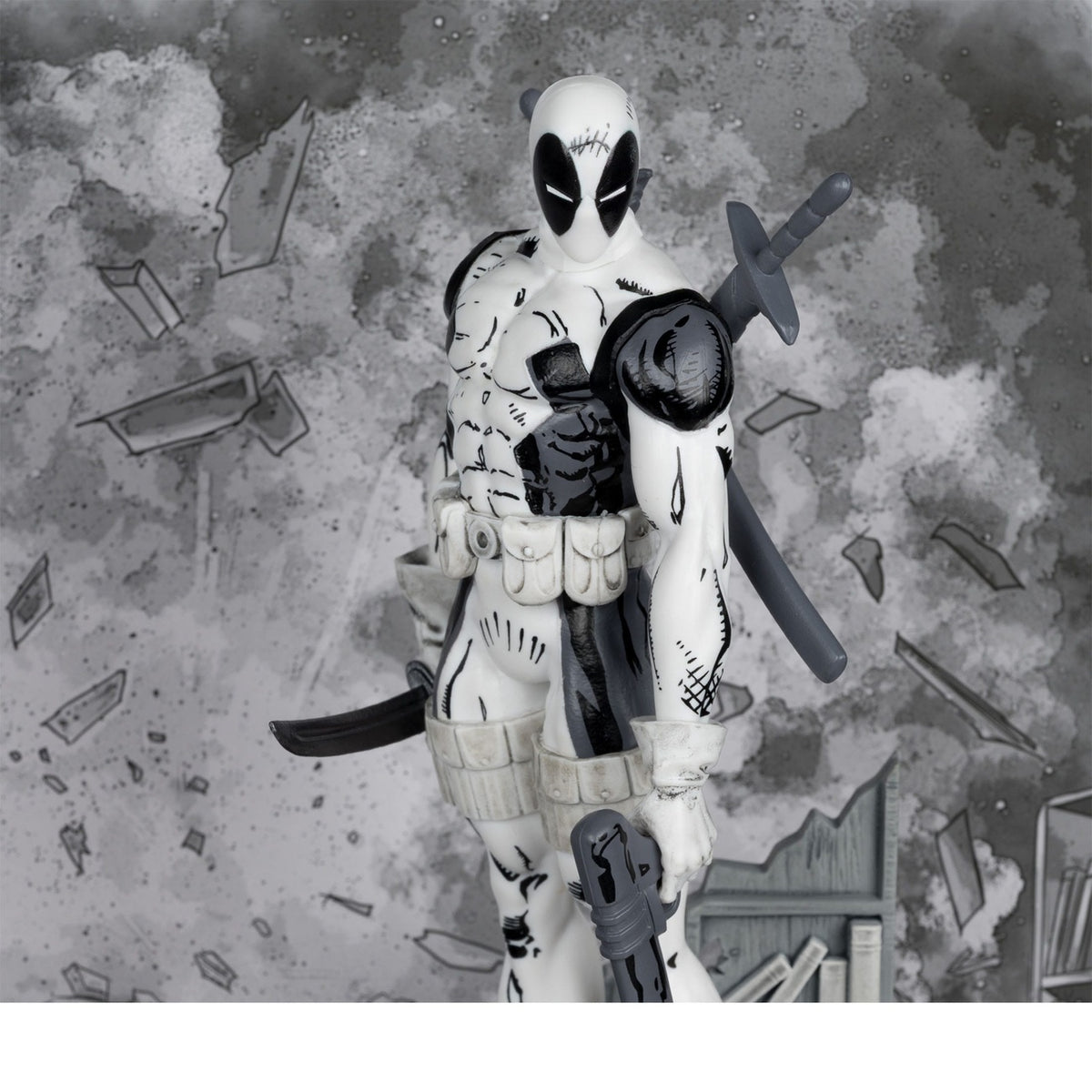 Imagen del producto Marvel Collection Estatua PVC 1/10 Deadpool (The New Mutants #98) (Line Art) (Gold Label) 17 cm