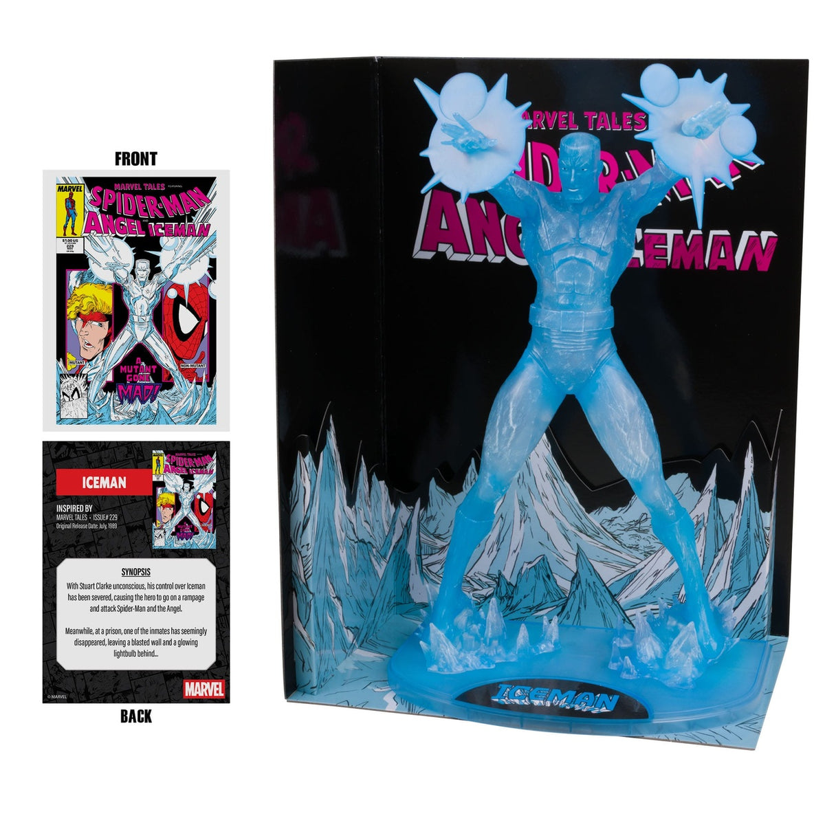 Imagen del producto Marvel Collection Estatua PVC 1/6 Iceman (Marvel Tales n.º 229) (Red Platinum Edition) 29 cm