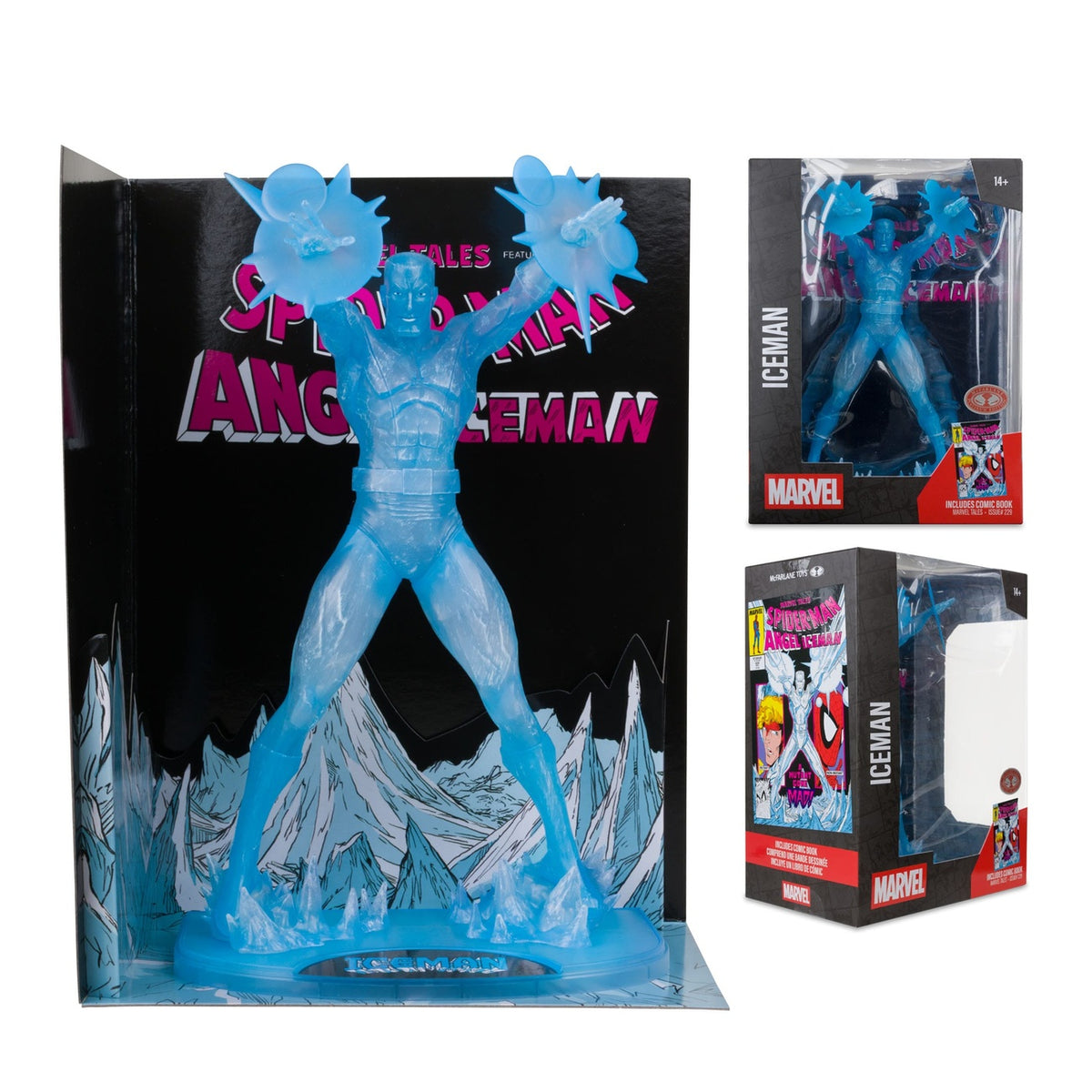 Imagen del producto Marvel Collection Estatua PVC 1/6 Iceman (Marvel Tales n.º 229) (Red Platinum Edition) 29 cm