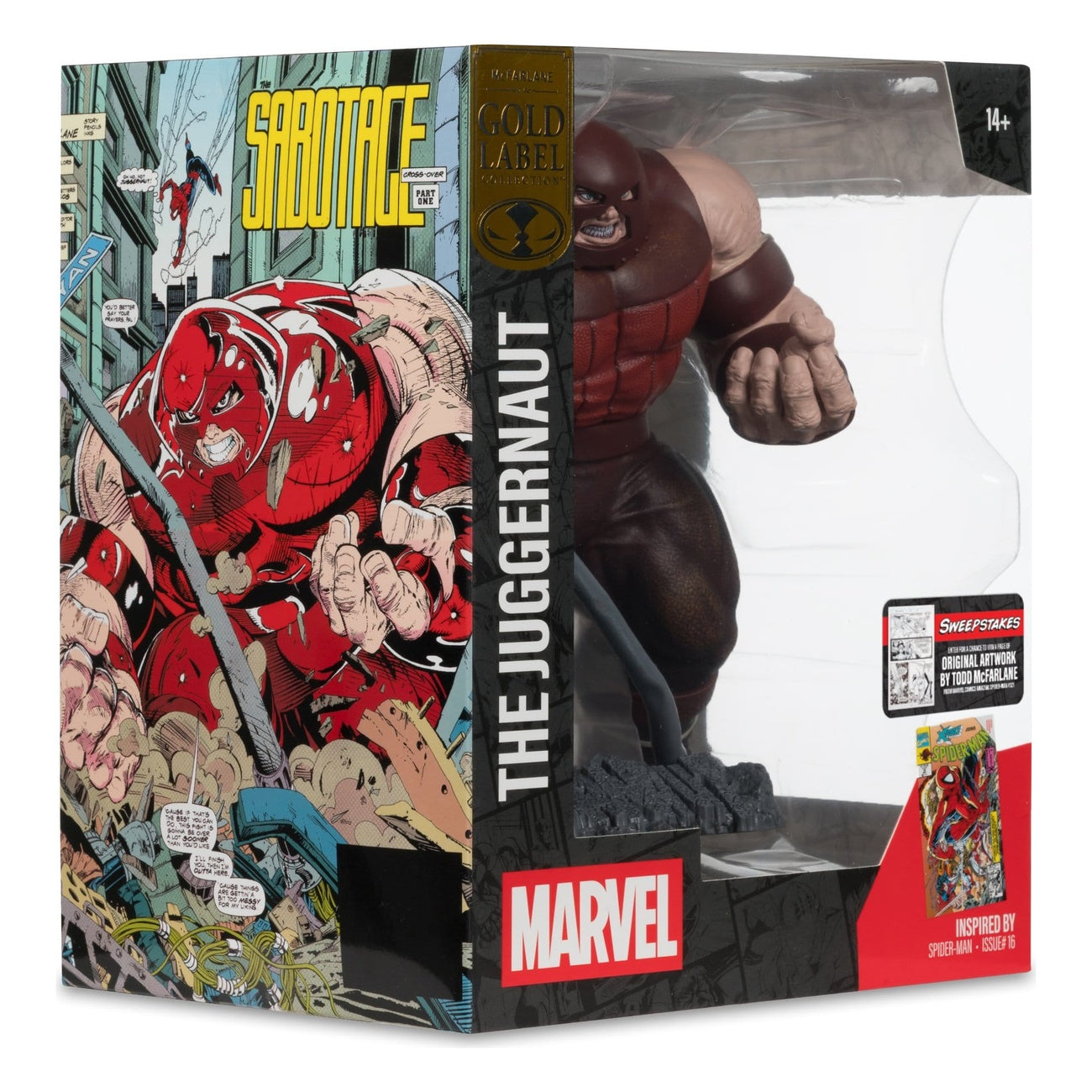 Product image Marvel Collection PVC Statue 1/10 The Juggernaut (Spider-Man #16) Gold Label 17 cm