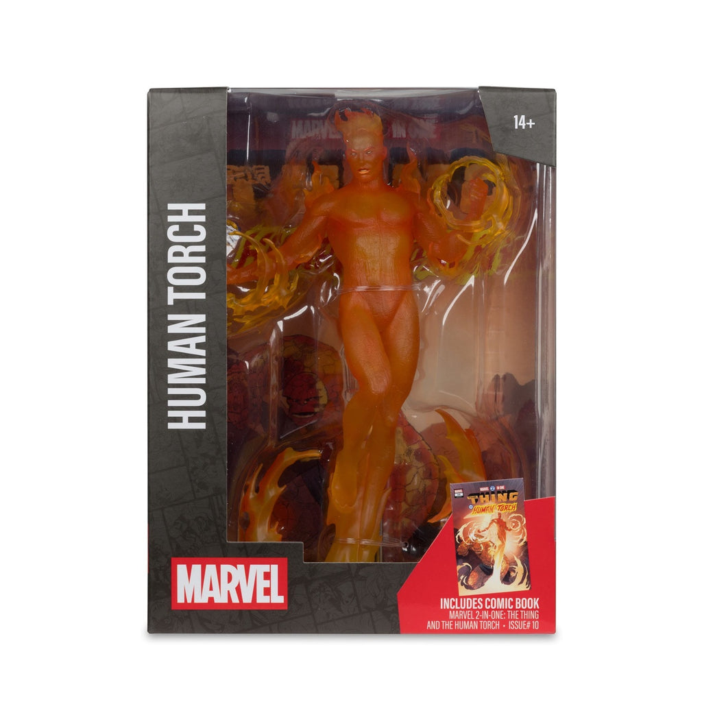 Imagen del producto Marvel Collection Estatua PVC 1/6 Human Torch (Marvel 2 in 1 n.º 10) 29 cm