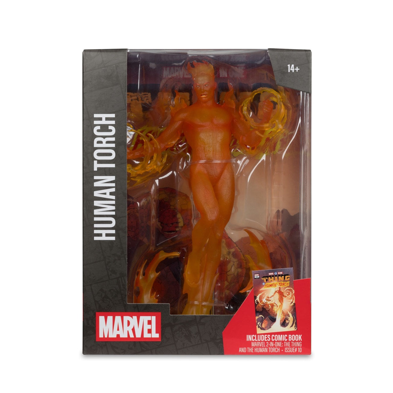 Imagen del producto Marvel Collection Estatua PVC 1/6 Human Torch (Marvel 2 in 1 n.º 10) 29 cm