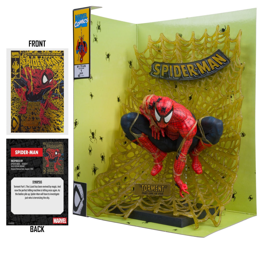 Product image Marvel Collection PVC Statue 1/6 Spider-Man (Spider-Man #1) (Gold Edition) (Gold Label) 15 cm