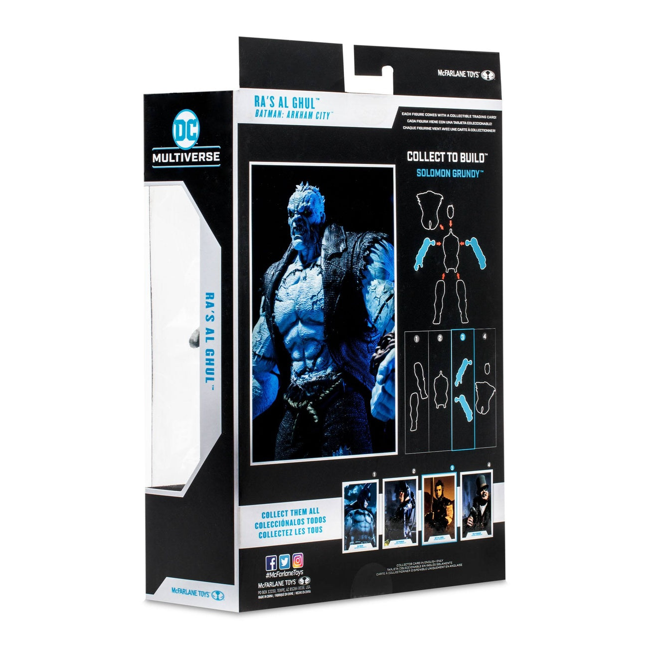 Imagen del producto Figura de acción DC Gaming Build A Ra's Al Ghul (Arkham City) 18 cm