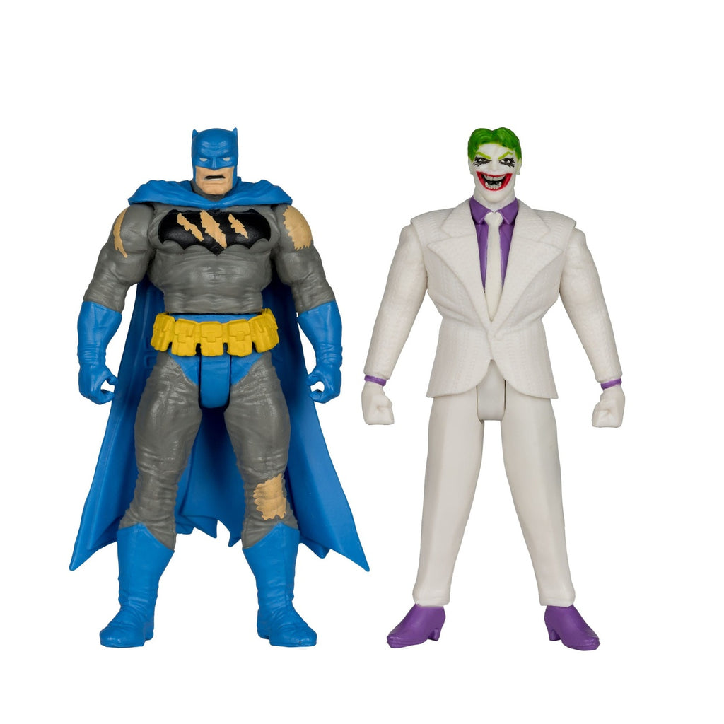 Imagen del producto DC Direct Page Punchers pack de 2 figuras de acción Batman & The Joker (Batman: The Dark Knight Returns) 8 cm