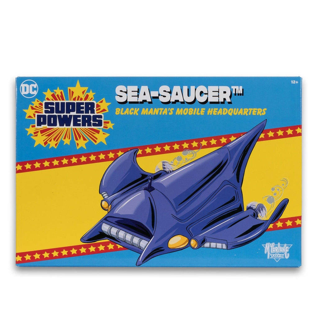 Imagen del producto DC Direct Super Powers Vehículo Black Manta Sea Saucer 10 cm