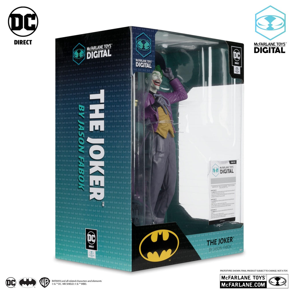 Imagen del producto DC Direct Estatua PVC 1/6 The Joker by Jason Fabok (McFarlane Digital) 29 cm