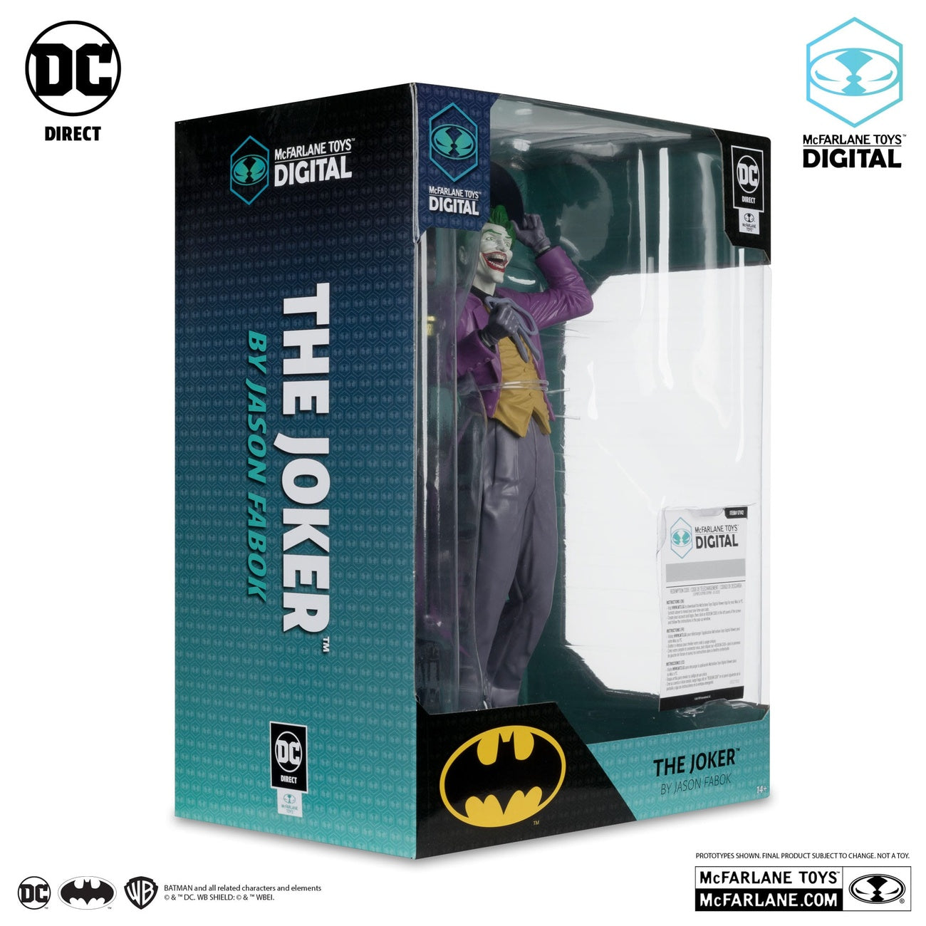 Imagen del producto DC Direct Estatua PVC 1/6 The Joker by Jason Fabok (McFarlane Digital) 29 cm