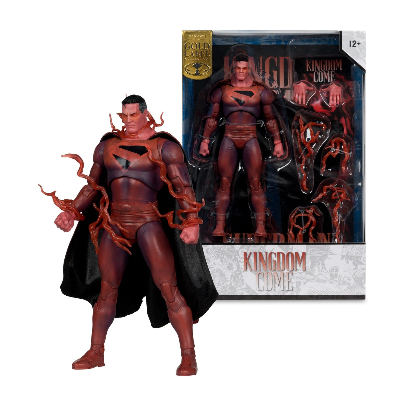 Imagen del producto DC Multiverse McFarlane Cover Recreations figura de acción Superman (Kingdom Come) (Gold Label) 18 cm