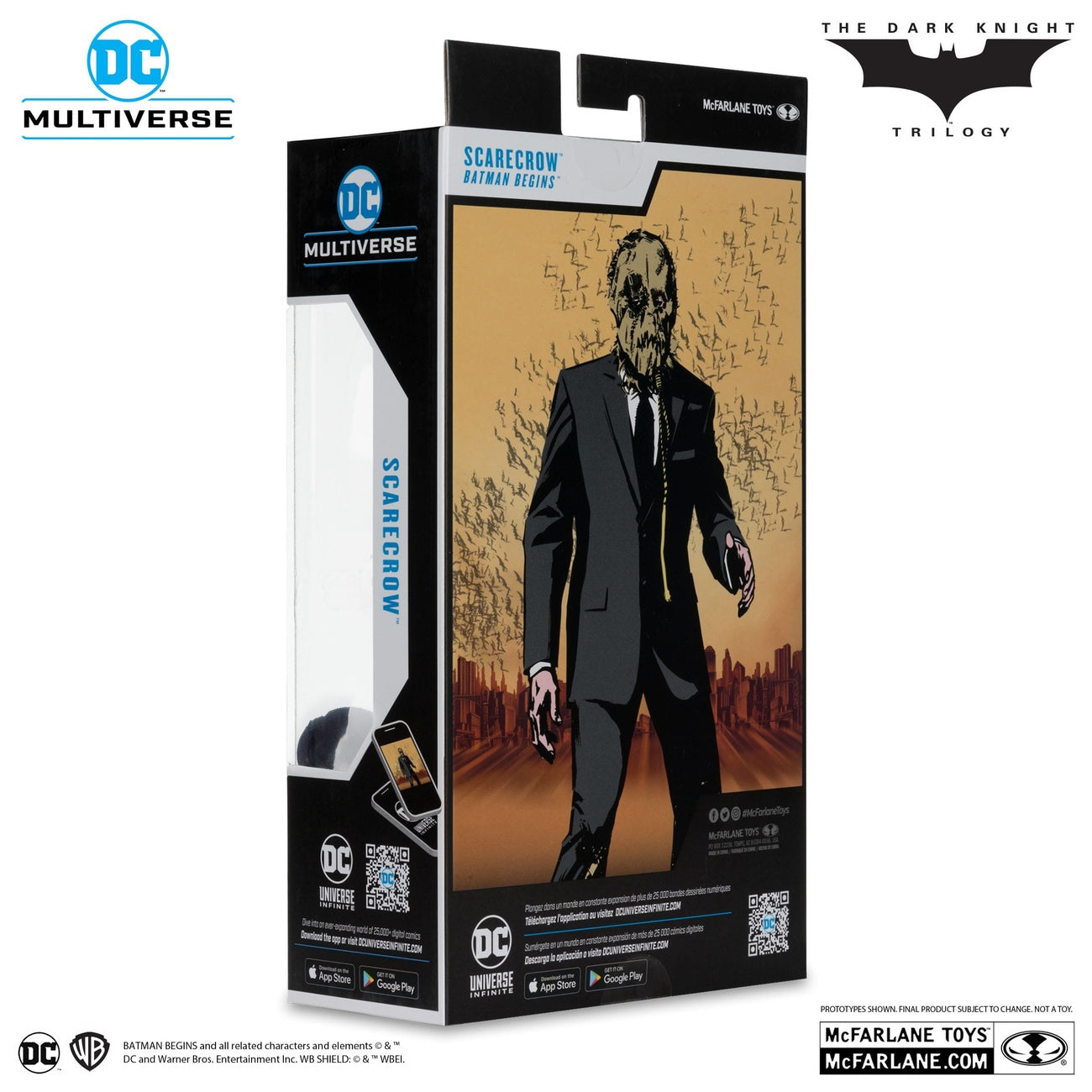 Imagen del producto Batman Begins DC Multiverse Figura de acción Scarecrow (Chase Version) 18 cm