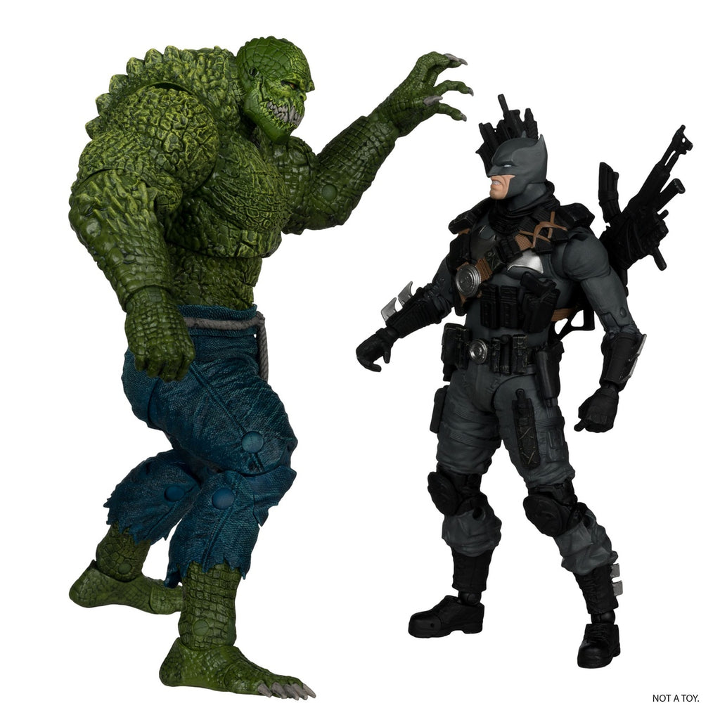 Imagen del producto DC Multiverse McFarlane Collector Edition figuras de acción pack de 2 #03 Batman vs. Killer Croc 18 cm