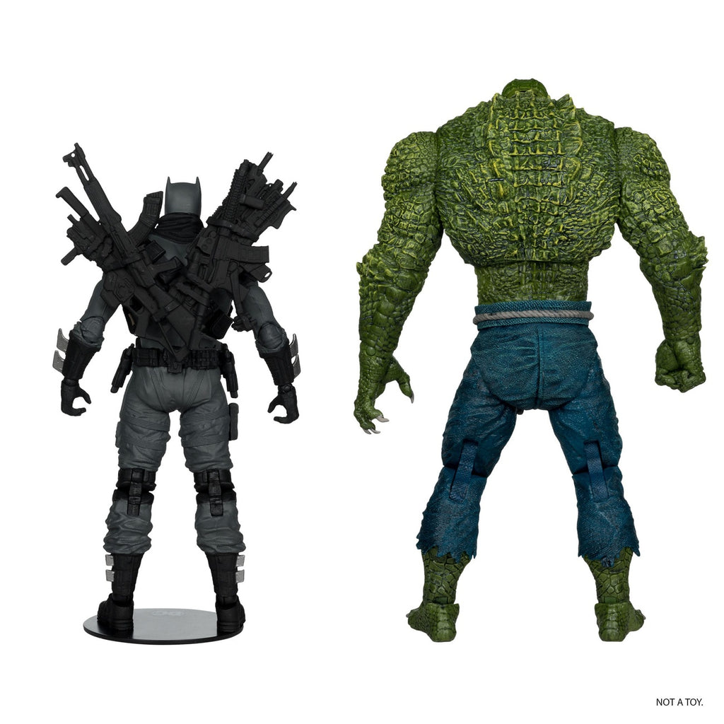 Imagen del producto DC Multiverse McFarlane Collector Edition figuras de acción pack de 2 #03 Batman vs. Killer Croc 18 cm