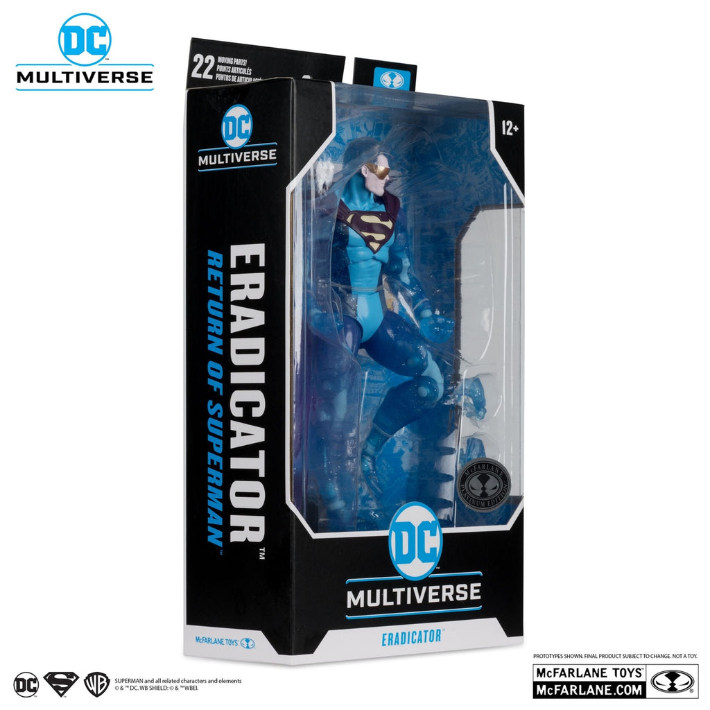 Imagen del producto Return of Superman figura DC Multiverse Eradicator (Platinum Edition) 18 cm