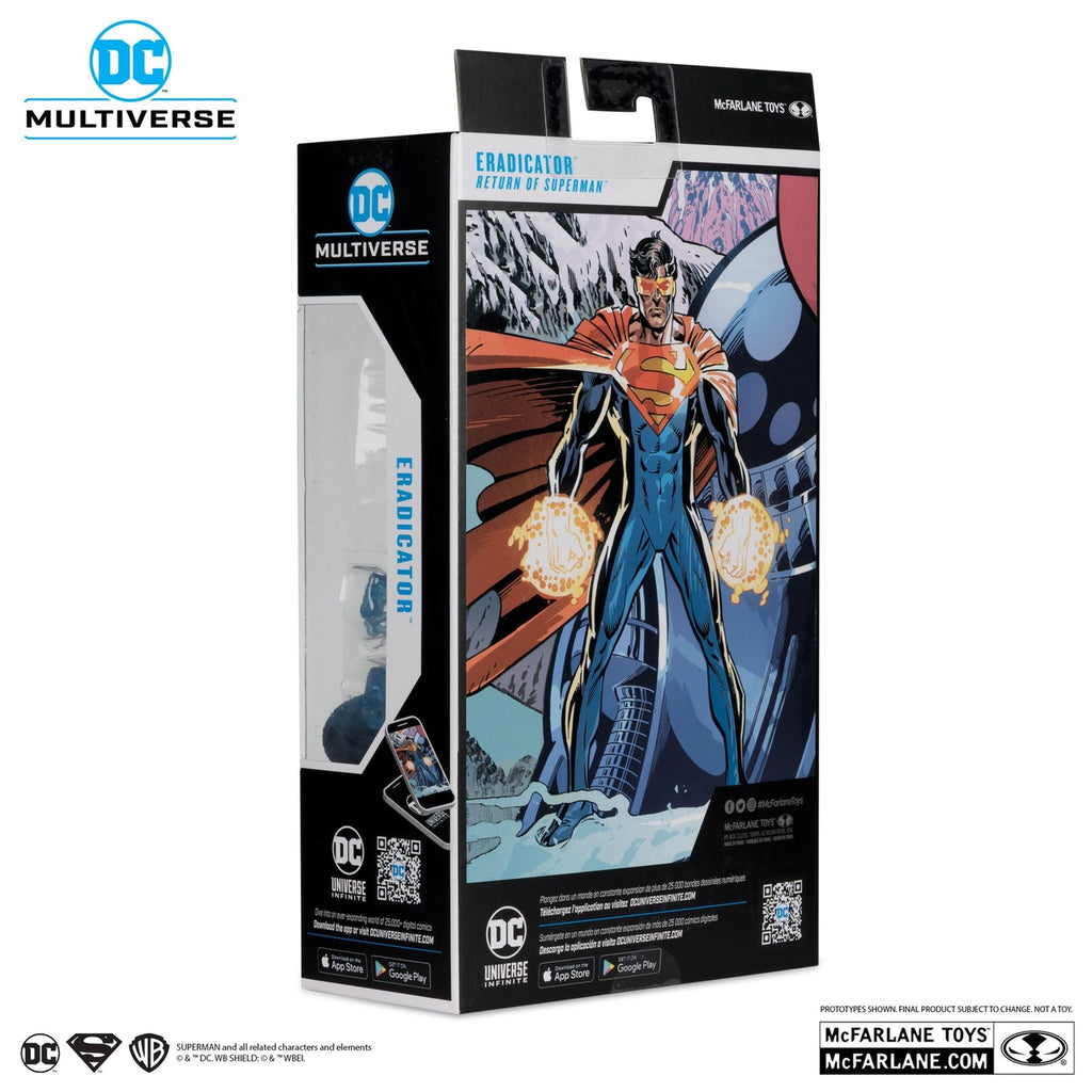 Imagen del producto Return of Superman figura DC Multiverse Eradicator (Platinum Edition) 18 cm