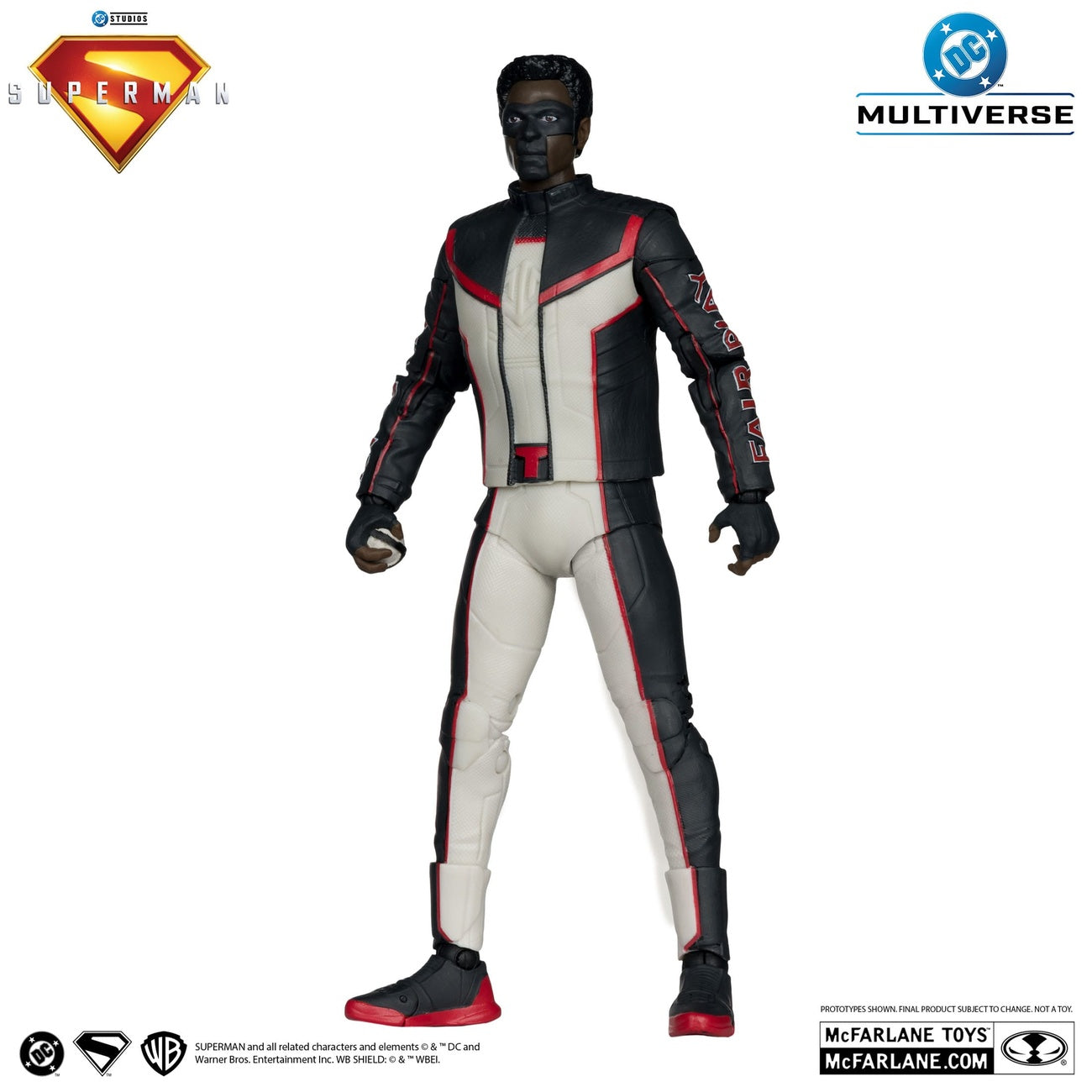 Imagen del producto Superman (2025) DC Multiverse Deluxe Theatrical Edition figura de acción Mr. Terrific (Red Platinum Edition) 18 cm