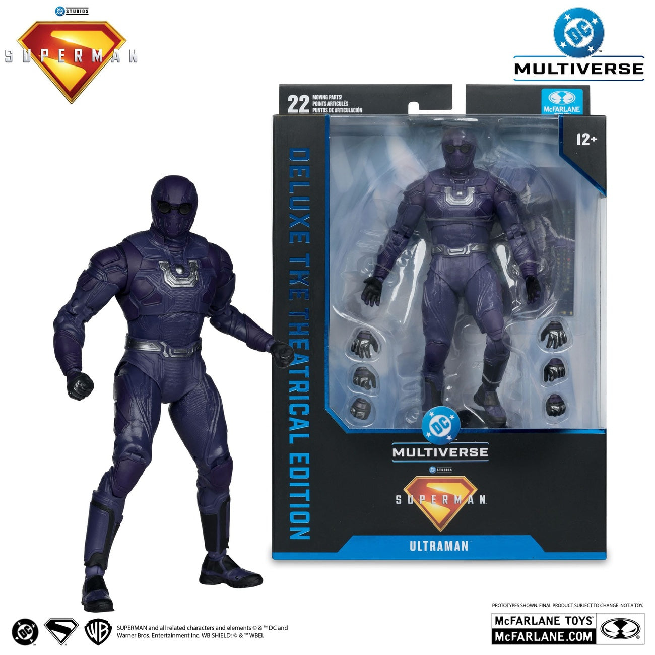 Imagen del producto Superman (2025) DC Multiverse Figura de Acción Deluxe Ultraman 18 cm
