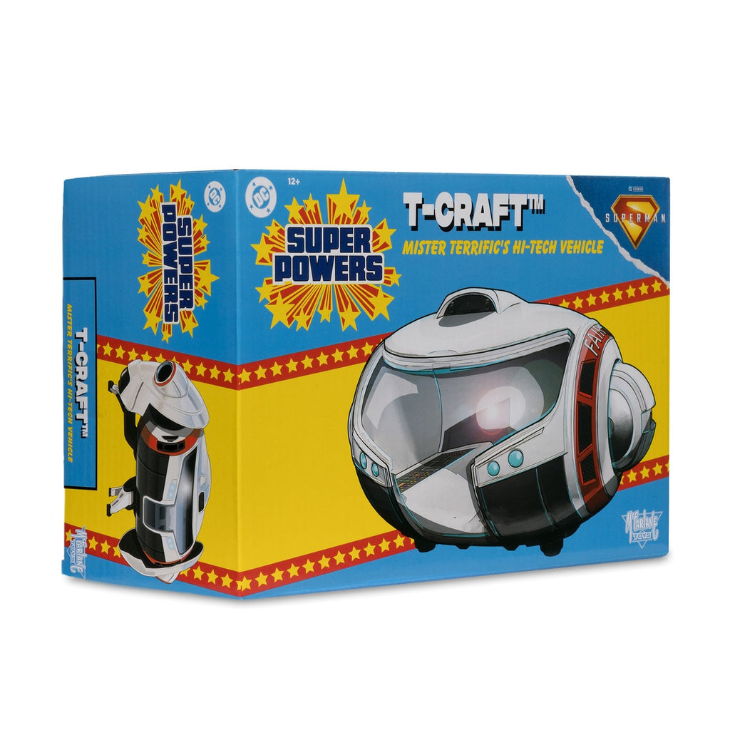Imagen del producto Superman (2025) DC Direct Super Powers Vehículo T-Craft 11 cm