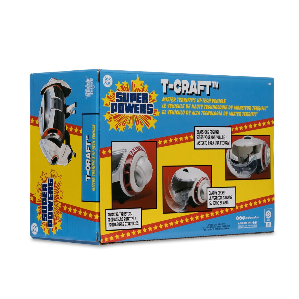 Imagen del producto Superman (2025) DC Direct Super Powers Vehículo T-Craft 11 cm