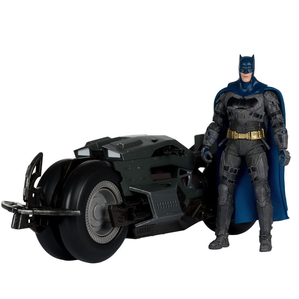 Imagen del producto The Flash DC Multiverse Vehículo Batcycle con Batman