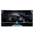 Imagen del producto The Flash DC Multiverse Vehículo Batcycle con Batman