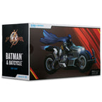 Imagen del producto The Flash DC Multiverse Vehículo Batcycle con Batman