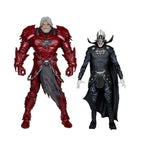 Imagen del producto DC Multiverse McFarlane Collector Edition Figuras de acción Pack de 2 n.º 04 Batman Who Laughs (Knight Armor) & Merciless (Dark)