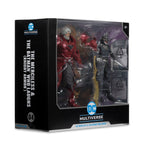 Imagen del producto DC Multiverse McFarlane Collector Edition Figuras de acción Pack de 2 n.º 04 Batman Who Laughs (Knight Armor) & Merciless (Dark)