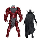 Imagen del producto DC Multiverse McFarlane Collector Edition Figuras de acción Pack de 2 n.º 04 Batman Who Laughs (Knight Armor) & Merciless (Dark)