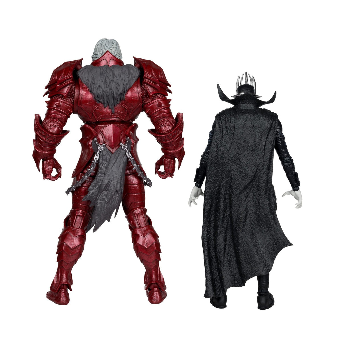 Imagen del producto DC Multiverse McFarlane Collector Edition Figuras de acción Pack de 2 n.º 04 Batman Who Laughs (Knight Armor) & Merciless (Dark)