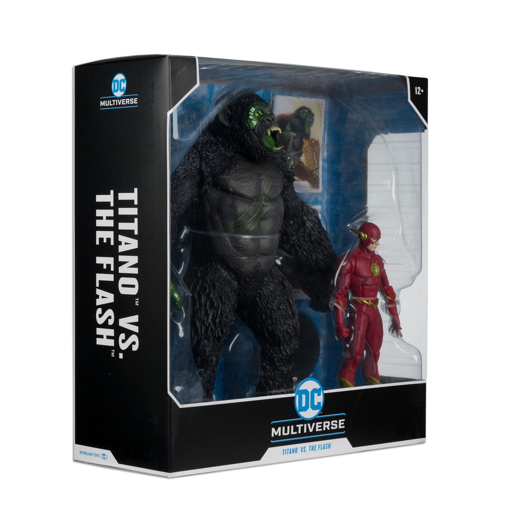 Product image DC Multiverse Action Figures 2-Pack Flash vs. Titano 18 cm