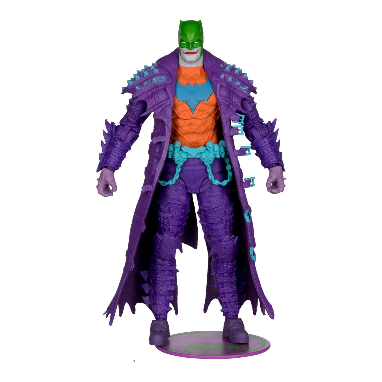 Imagen del producto Figura de acción DC Multiverse Batman (Dark Nights: Death Metal) Jokerized (Gold Label) 18 cm
