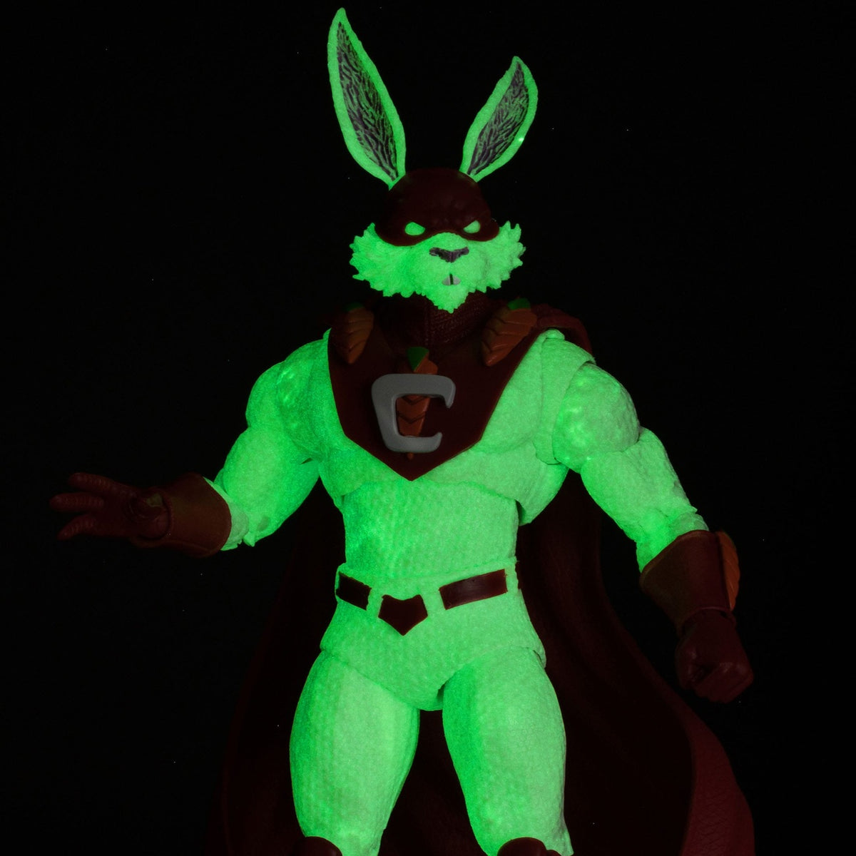 Imagen del producto Figura de acción DC Multiverse Captain Carrot (Justice League Incarnate) Glow in the Dark Edition (Gold Label) 18 cm