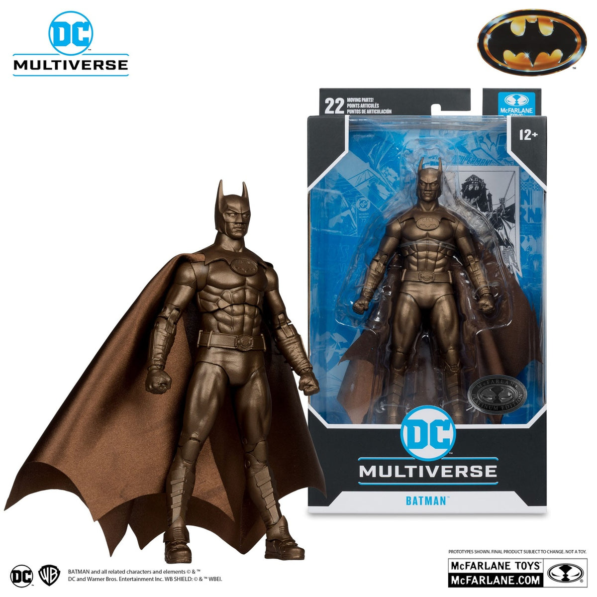 Imagen del producto Batman (1989) Figura de acción DC Multiverse Batman (Platinum Edition) 18 cm