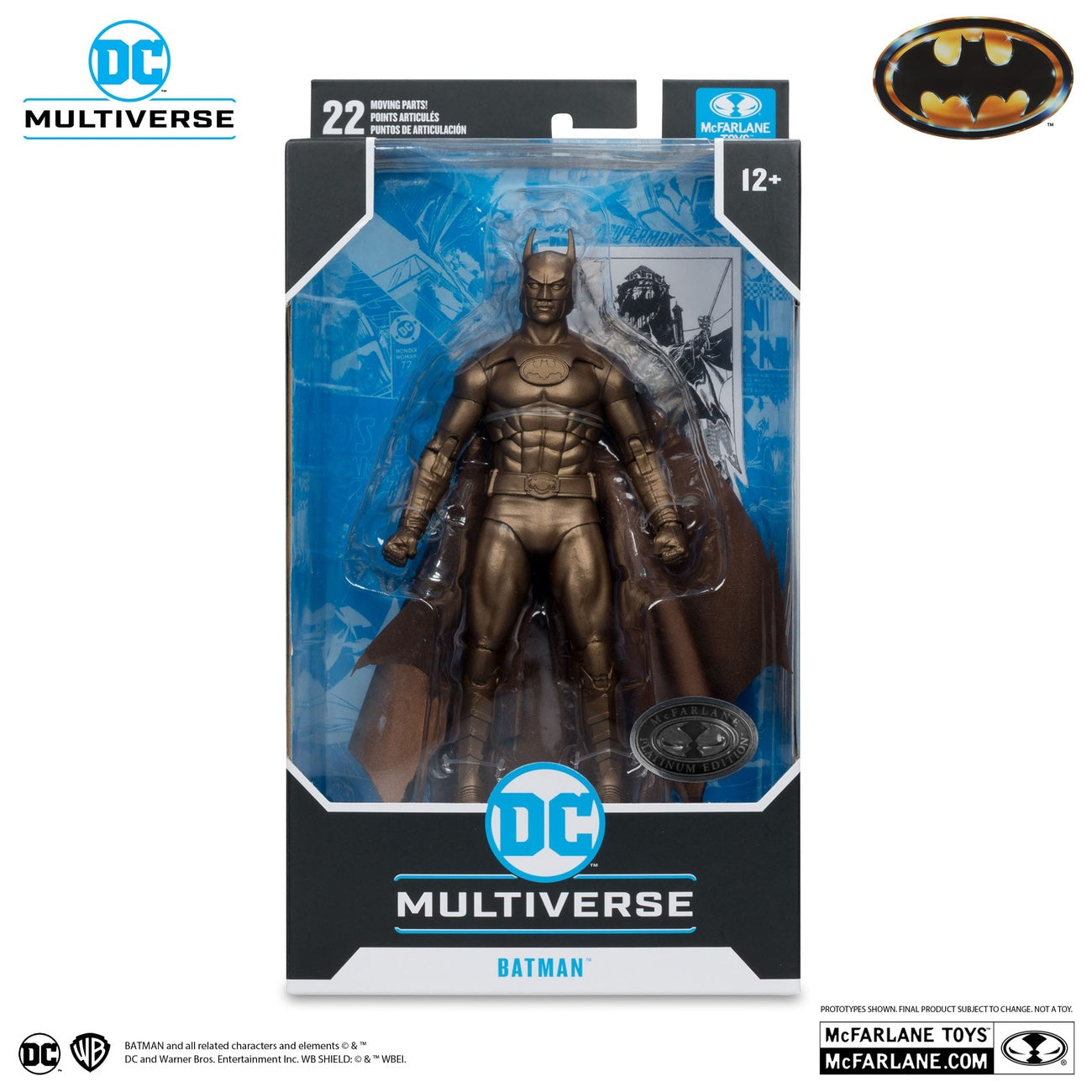 Imagen del producto Batman (1989) Figura de acción DC Multiverse Batman (Platinum Edition) 18 cm