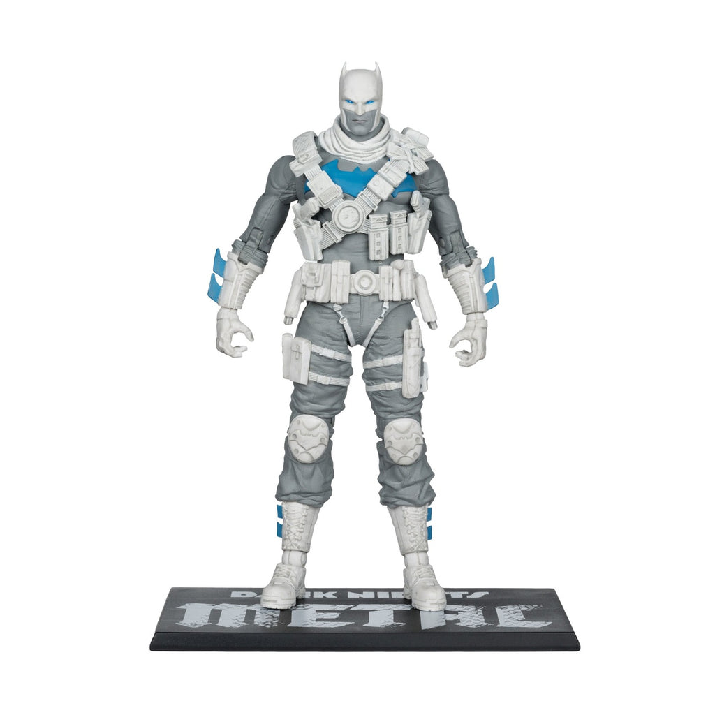 Imagen del producto Figura de acción DC Multiverse The Grim Knight (Dark Nights: Metal) (Black & White Accent Edition) (Gold Label) 18 cm