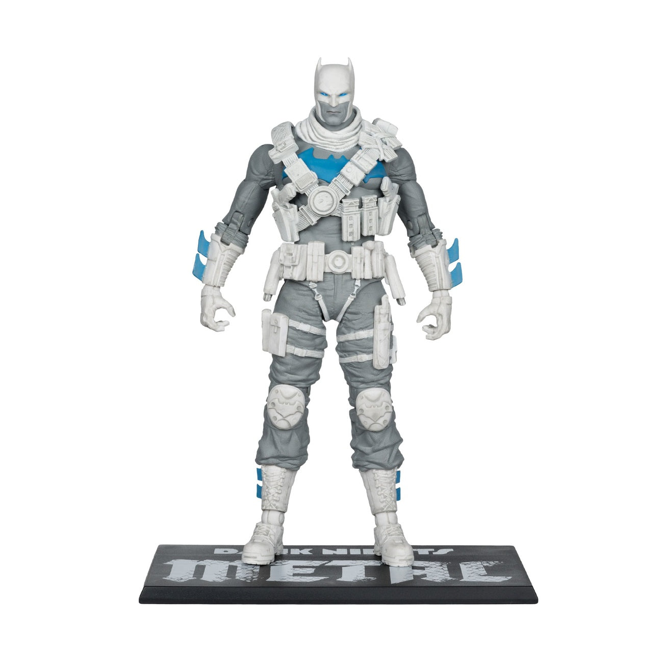 Imagen del producto Figura de acción DC Multiverse The Grim Knight (Dark Nights: Metal) (Black & White Accent Edition) (Gold Label) 18 cm