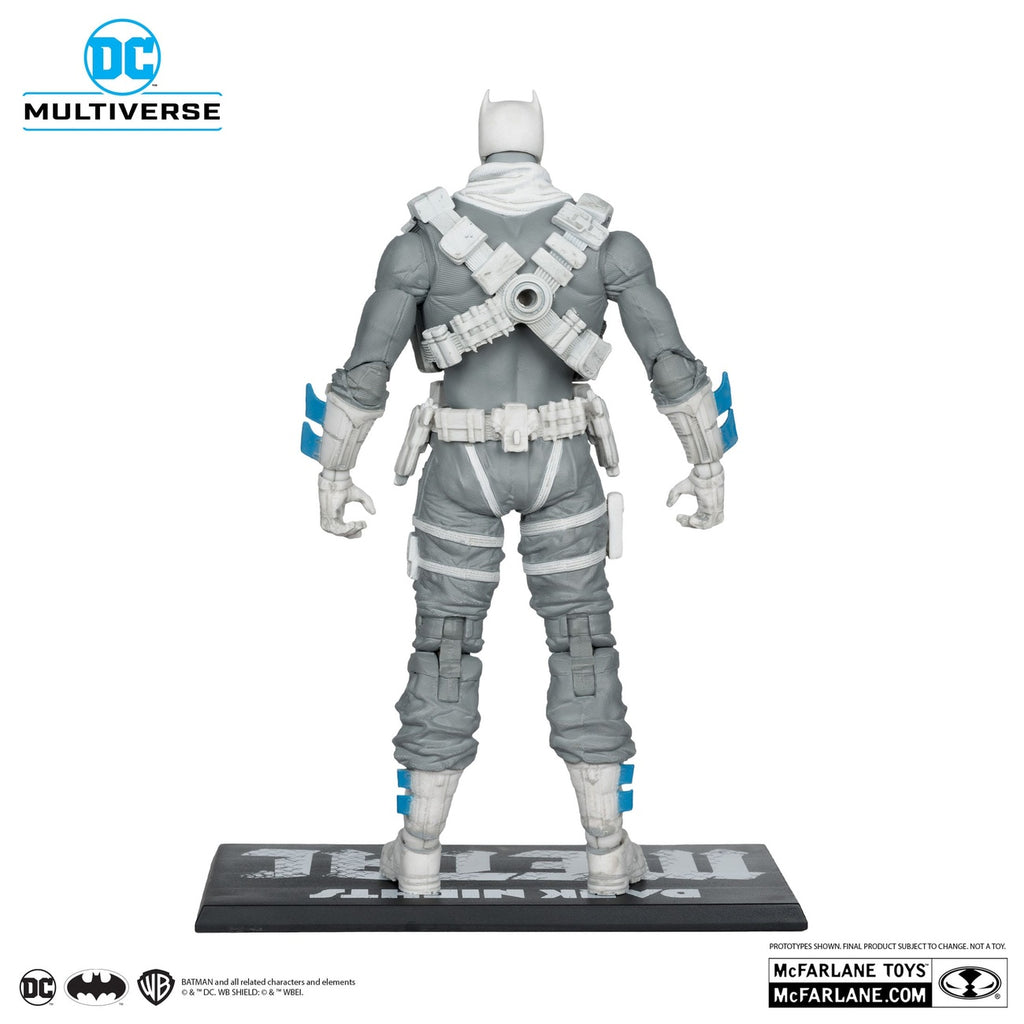 Imagen del producto Figura de acción DC Multiverse The Grim Knight (Dark Nights: Metal) (Black & White Accent Edition) (Gold Label) 18 cm