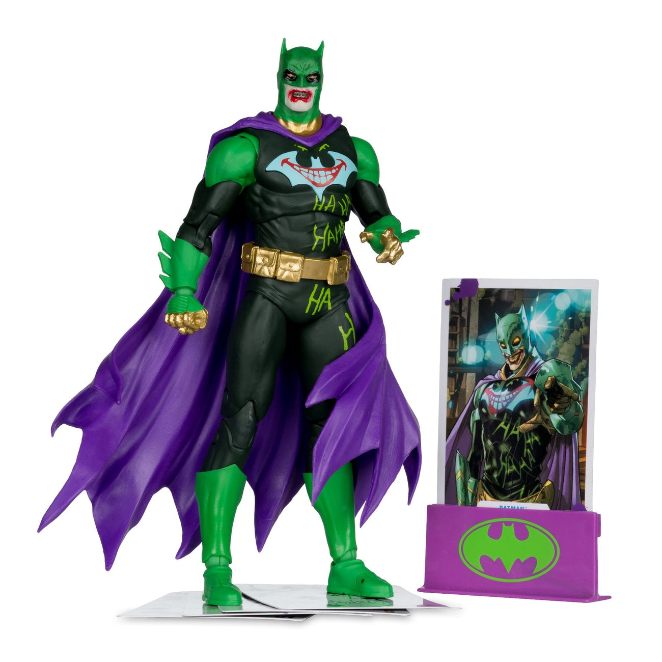 Imagen del producto Figura de acción DC Multiverse Batman (Joker War) (Jokerized) (Gold Label) 18 cm