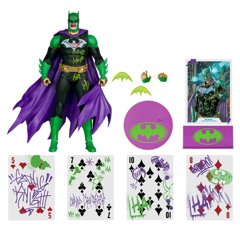 Imagen del producto Figura de acción DC Multiverse Batman (Joker War) (Jokerized) (Gold Label) 18 cm