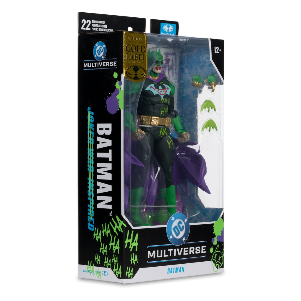 Imagen del producto Figura de acción DC Multiverse Batman (Joker War) (Jokerized) (Gold Label) 18 cm