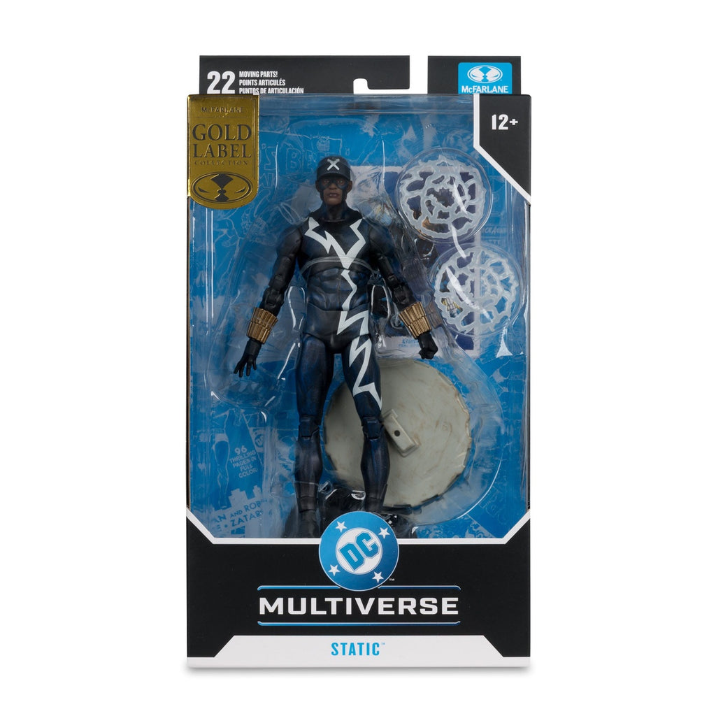 Product image DC Multiverse Action Figure Static Shock (Trial by Fire) (Gold Label) 18 cm