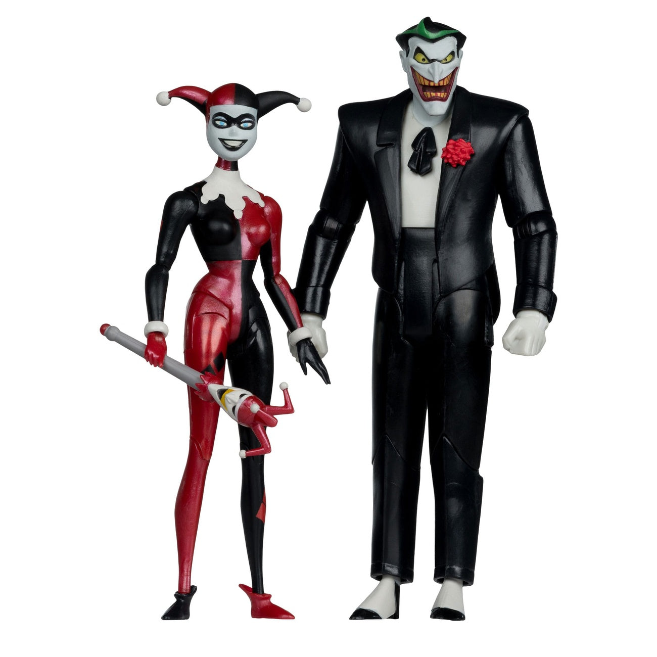 Imagen del producto Batman: The Animated Series Figuras de acción DC Direct Harley Quinn & The Joker (Mad Love) (Gold Label) 18 cm