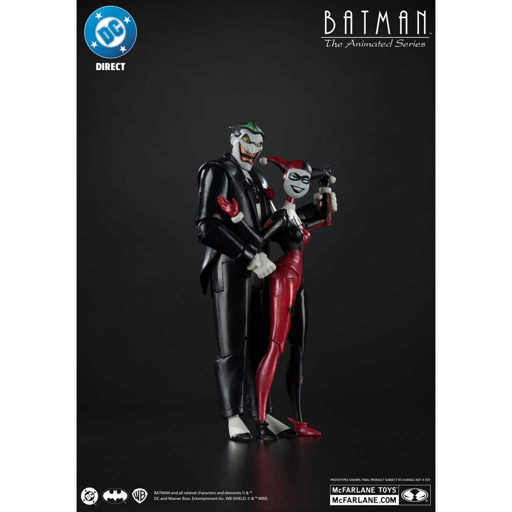 Imagen del producto Batman: The Animated Series Figuras de acción DC Direct Harley Quinn & The Joker (Mad Love) (Gold Label) 18 cm
