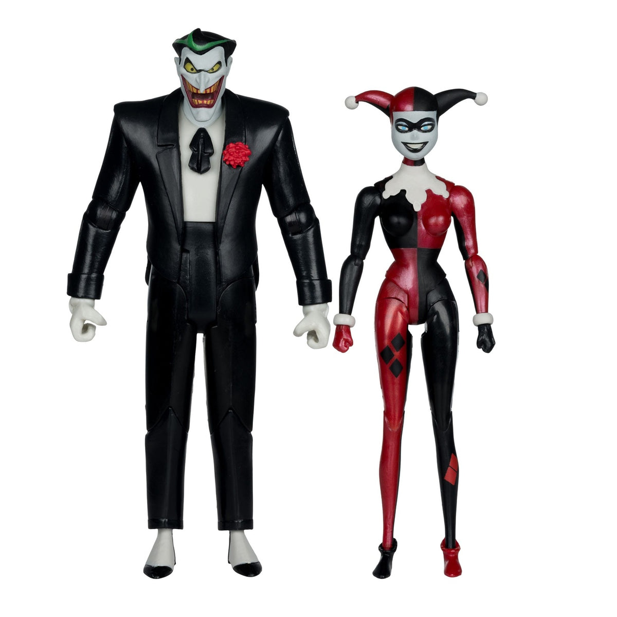 Imagen del producto Batman: The Animated Series Figuras de acción DC Direct Harley Quinn & The Joker (Mad Love) (Gold Label) 18 cm